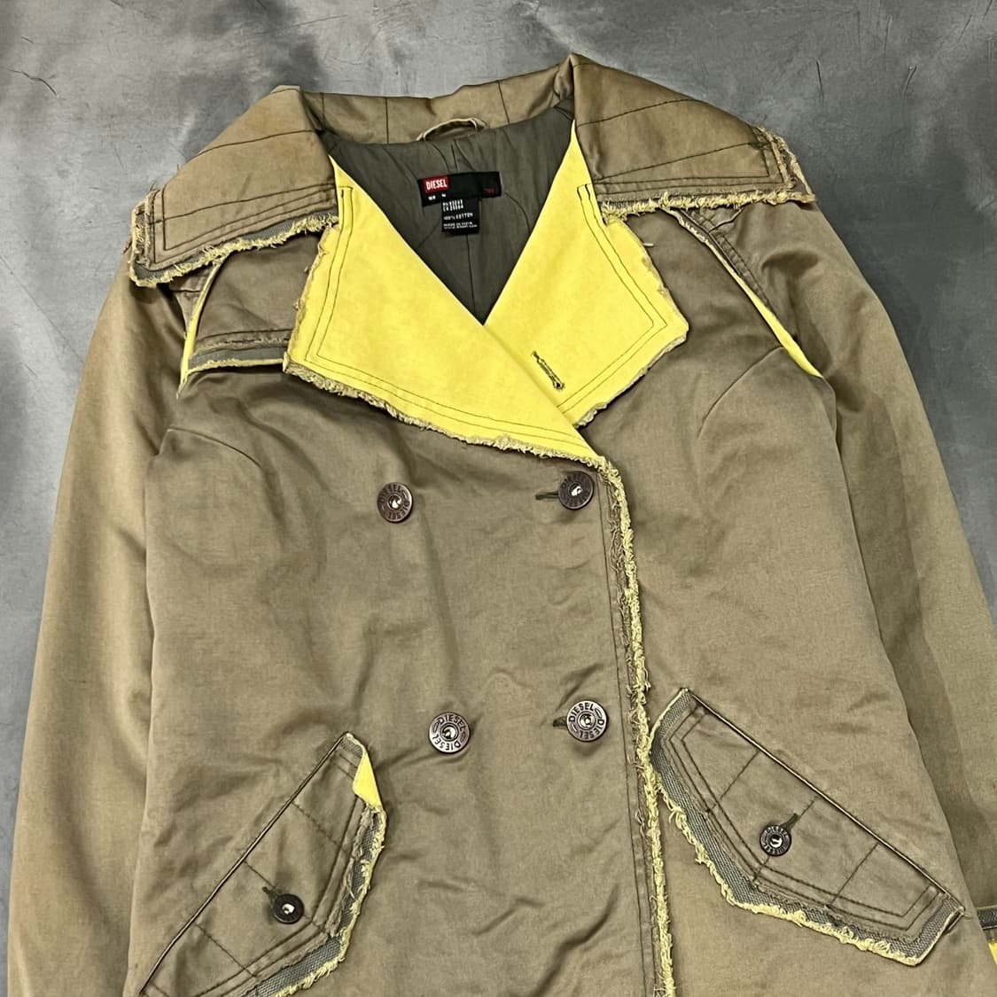  디젤 그런지 더블 자켓 y15198 상품이미지3