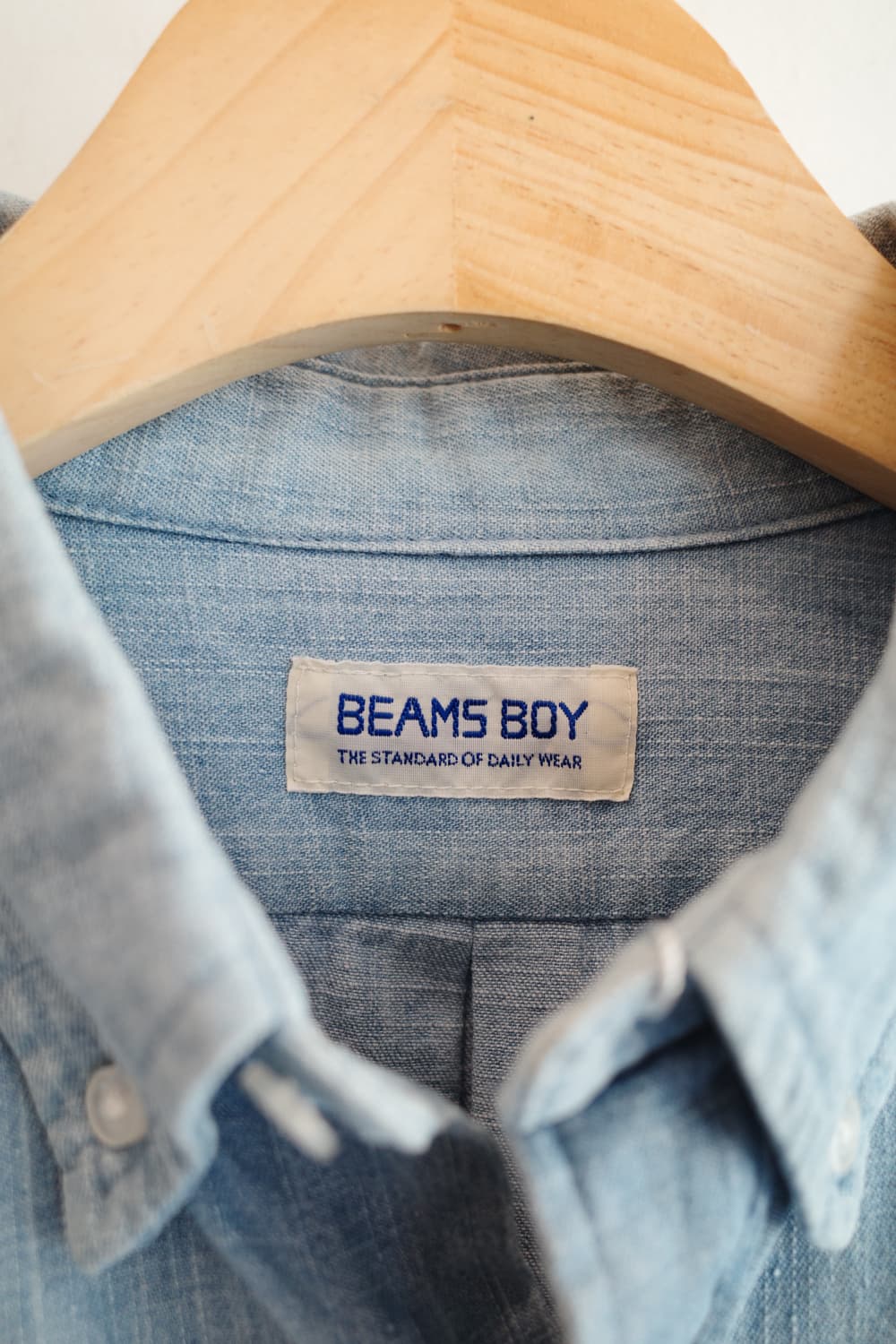 BEAMS BOY 빔즈보이 데님 셔츠 상품이미지3