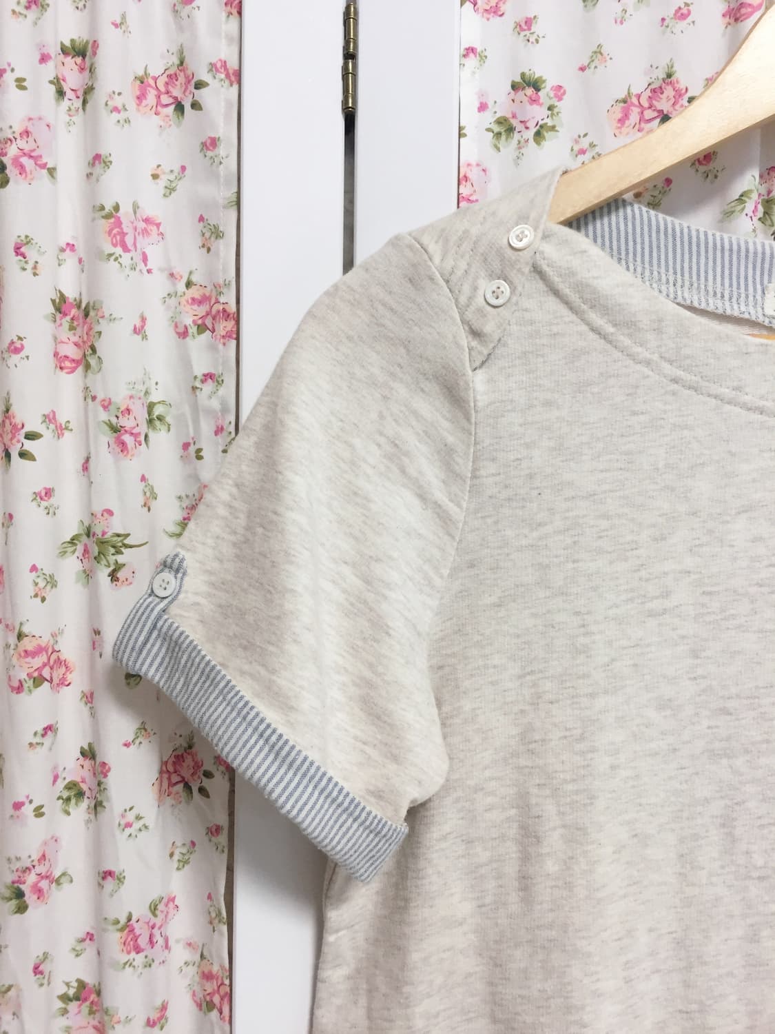 빈티지 얼스뮤직 스트라이프 반팔 상품이미지2