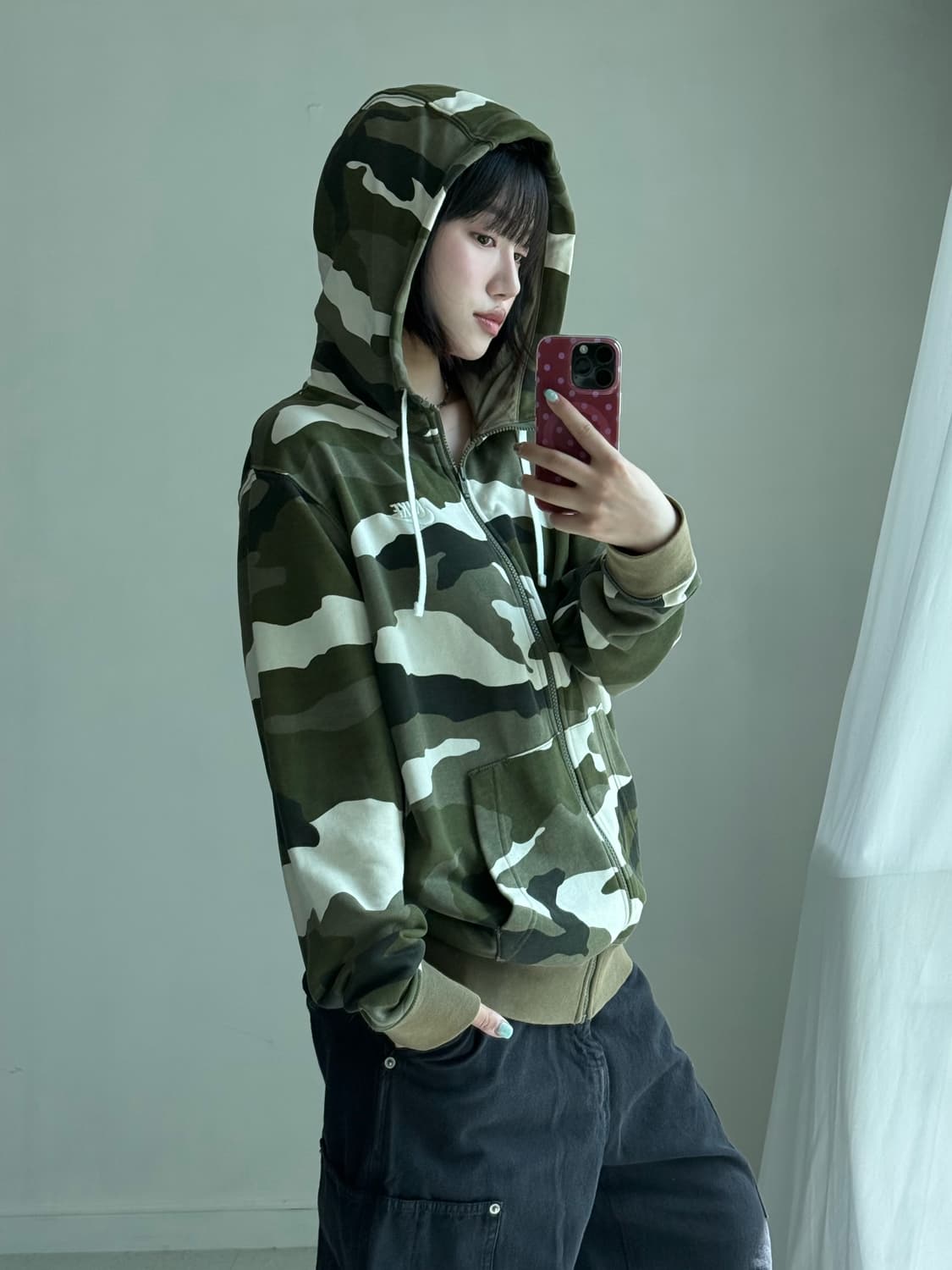 나이키 카모 후드집업 상품이미지4