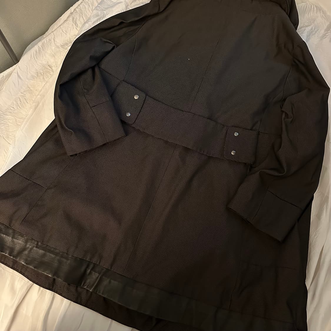 Vintage 모리걸 라떼갸루 히든 후드 패딩 코트 상품이미지5