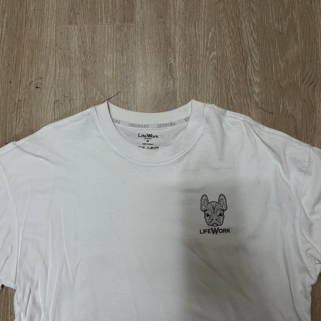 라이프워크 Life Work 라독 로고 반팔티 M(95) 상품이미지3