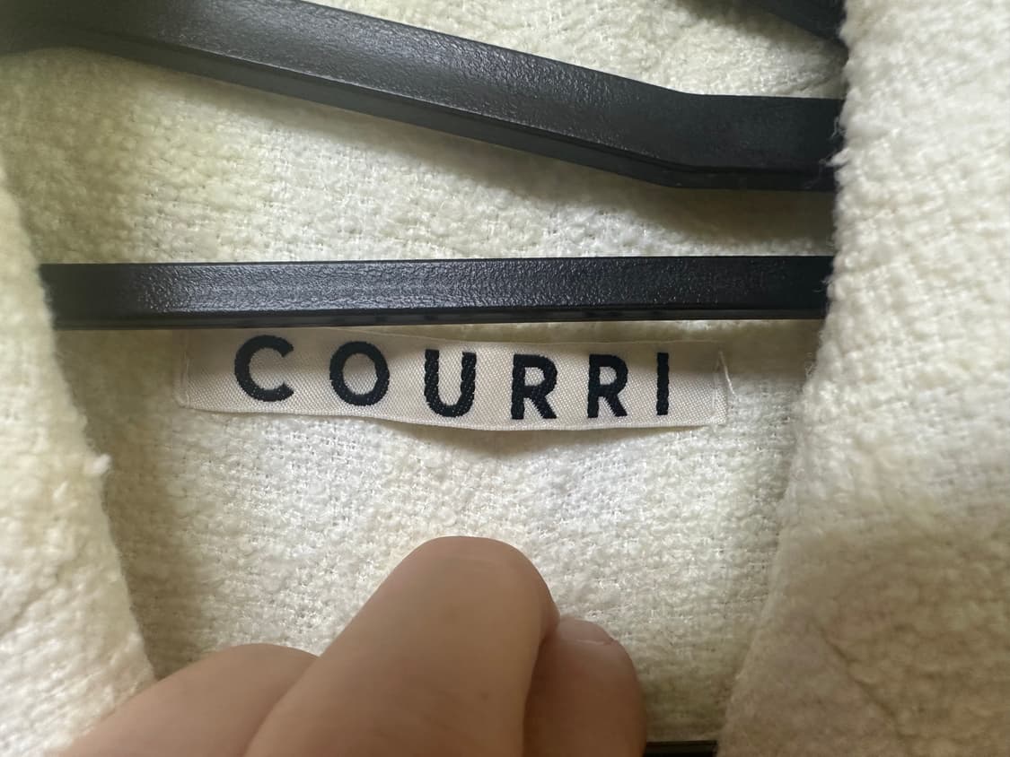 COURRI 코우리 트위드 자켓 1회착용 상품이미지4