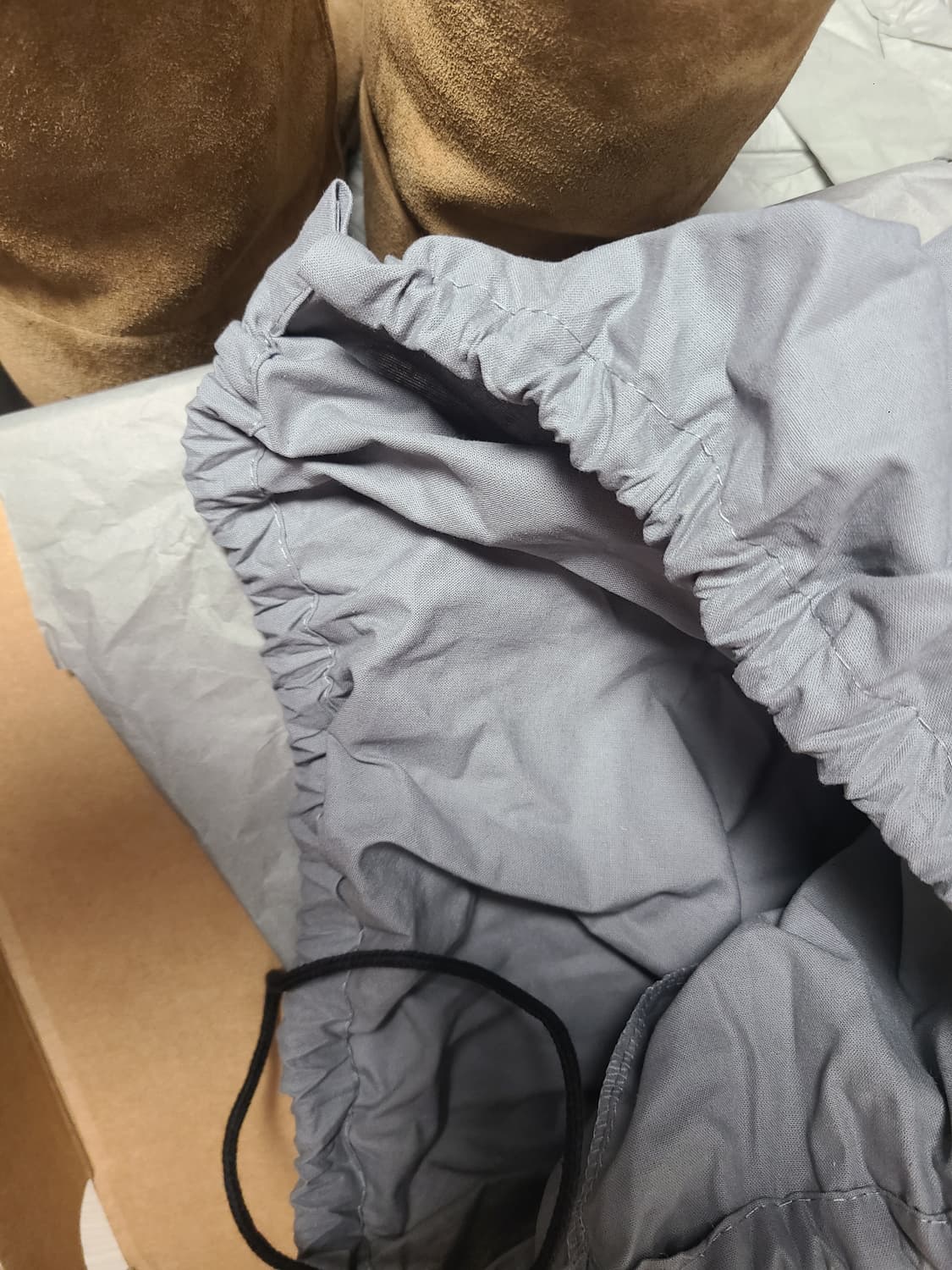 [40E] 발렌시아가 알래스카 퍼 부츠 브라운 상품이미지8