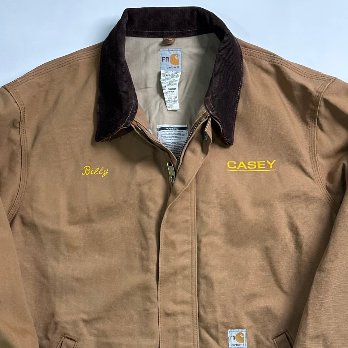  칼하트 방염 덕 캔버스 워크 자켓 상품이미지2