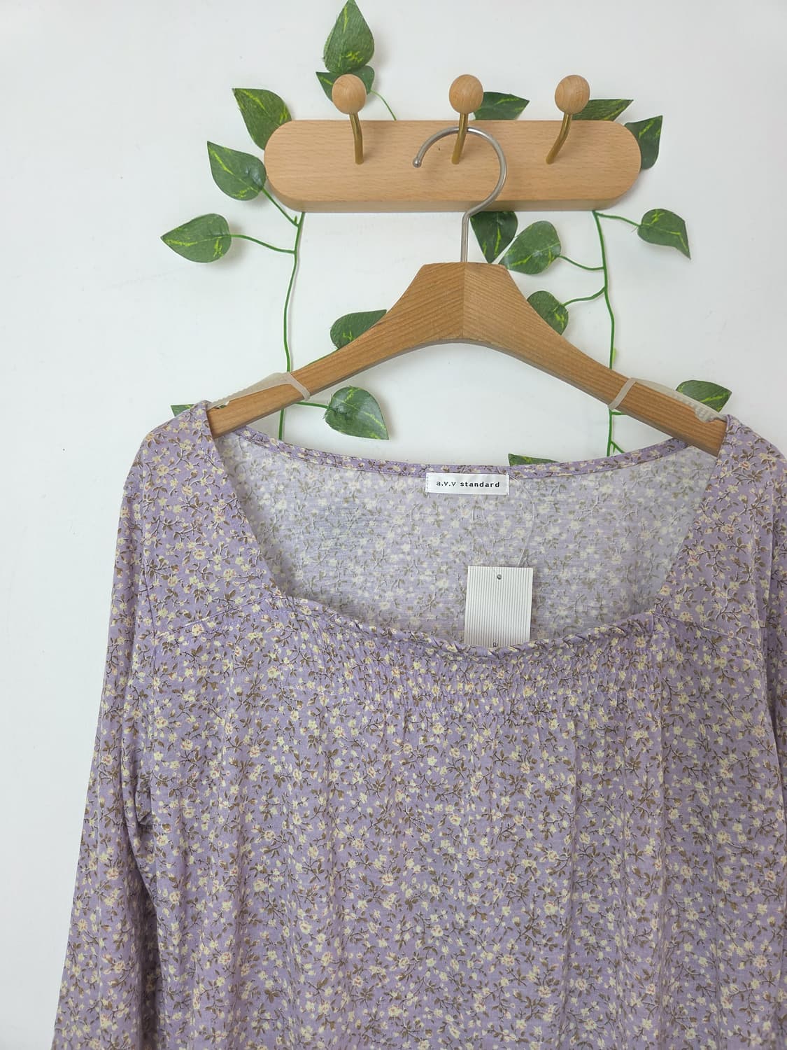 뮤트 보라 잔꽃 슬리브 상품이미지2