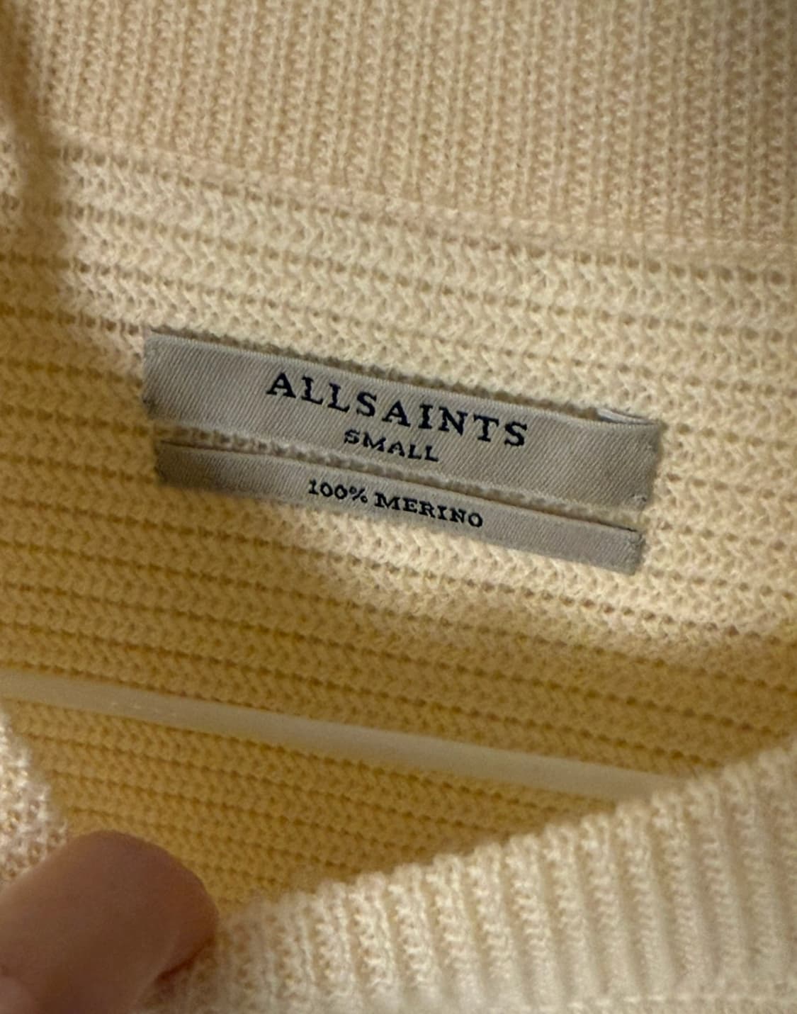 올세인츠 메리노 울 원피스 S 상품이미지2