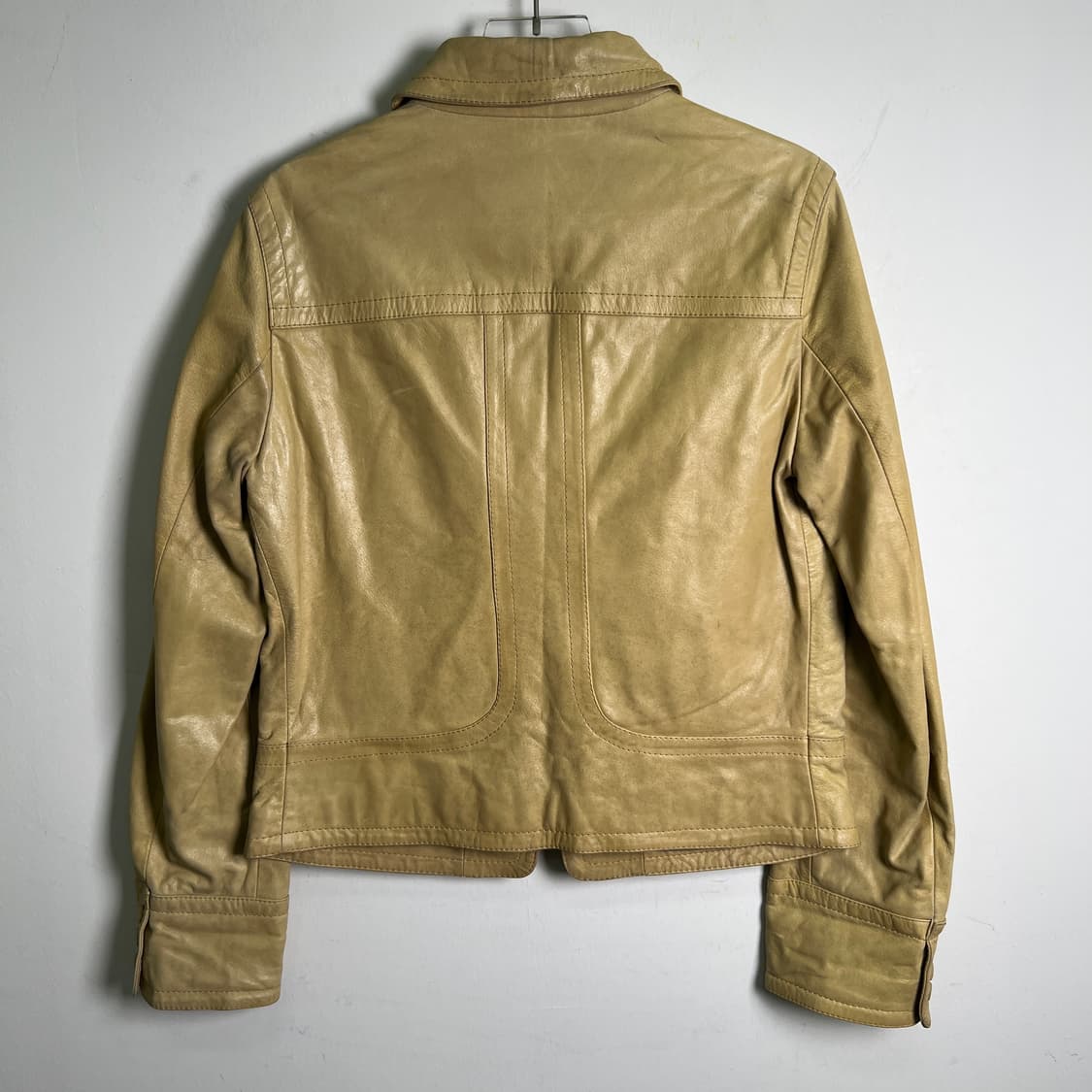 막스마라 위크앤드 베이지 가죽 자켓 46 상품이미지5