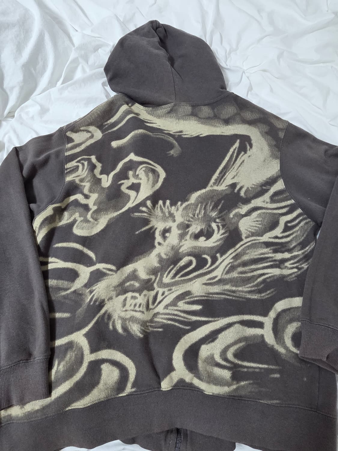 파우닝 오리엔탈 후드집업 y2k페어리갸루펑크 빈티지 대장 상품이미지2