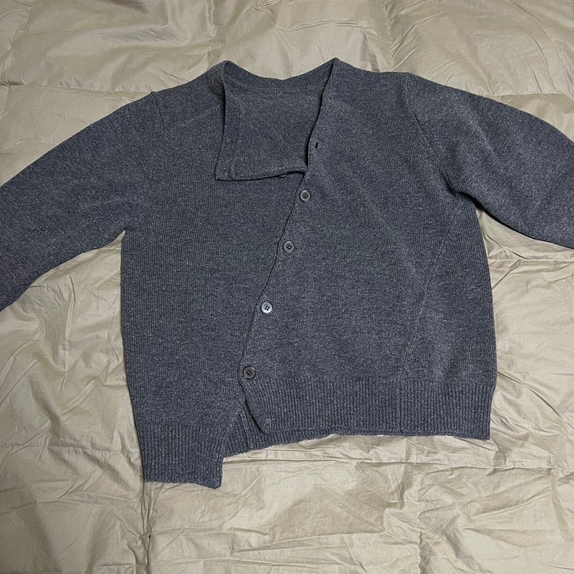 EE 2 WAY CARDIGAN GREY 상품이미지7