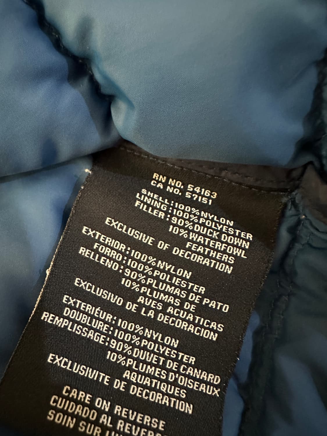 타미힐피거 남성 팩커블 오리털 경량패딩 M(100) 상품이미지8