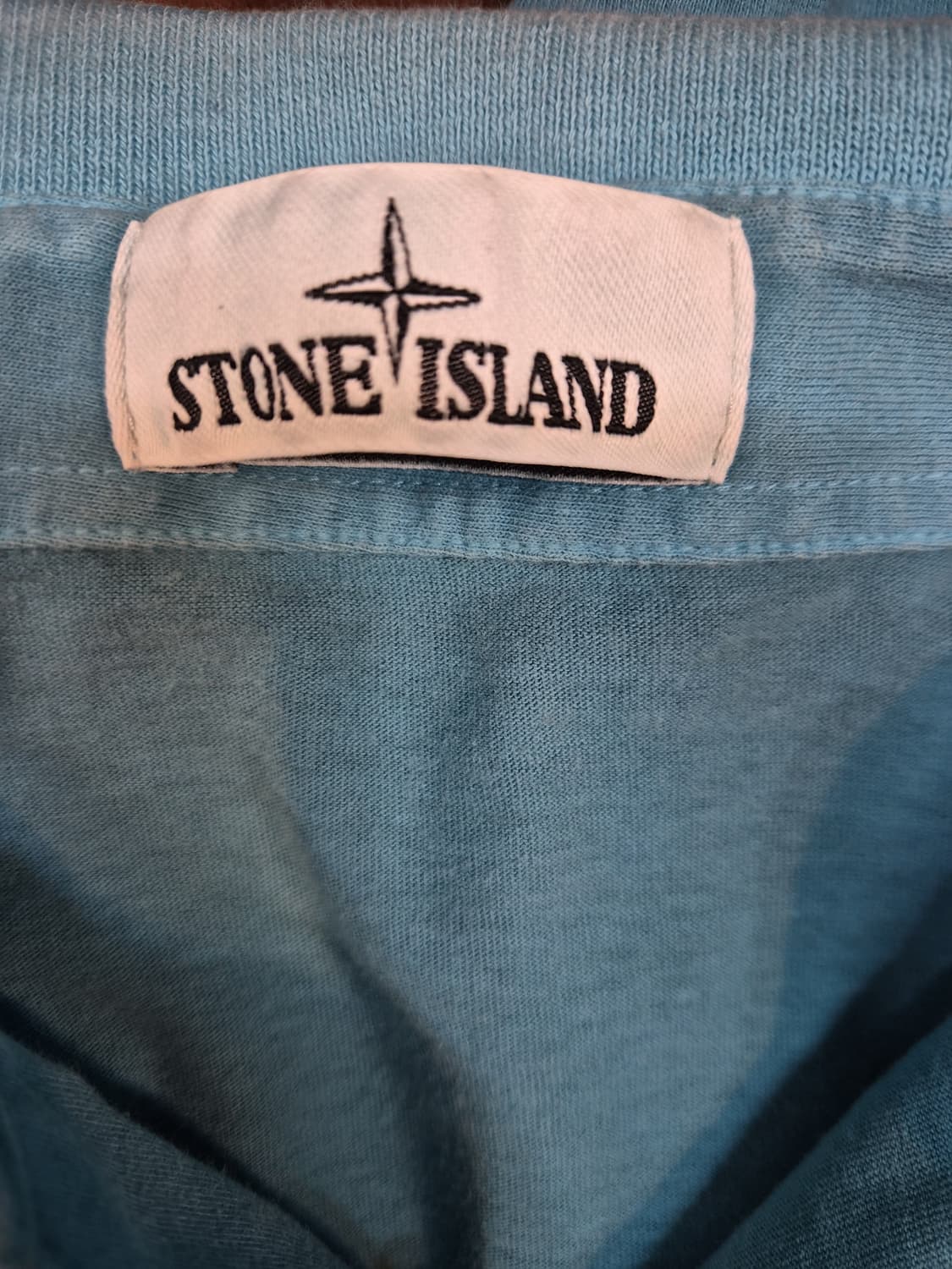 스톤아일랜드 Stone Island 컴퍼스 패치 폴로셔츠 (스카이블루)L 상품이미지5