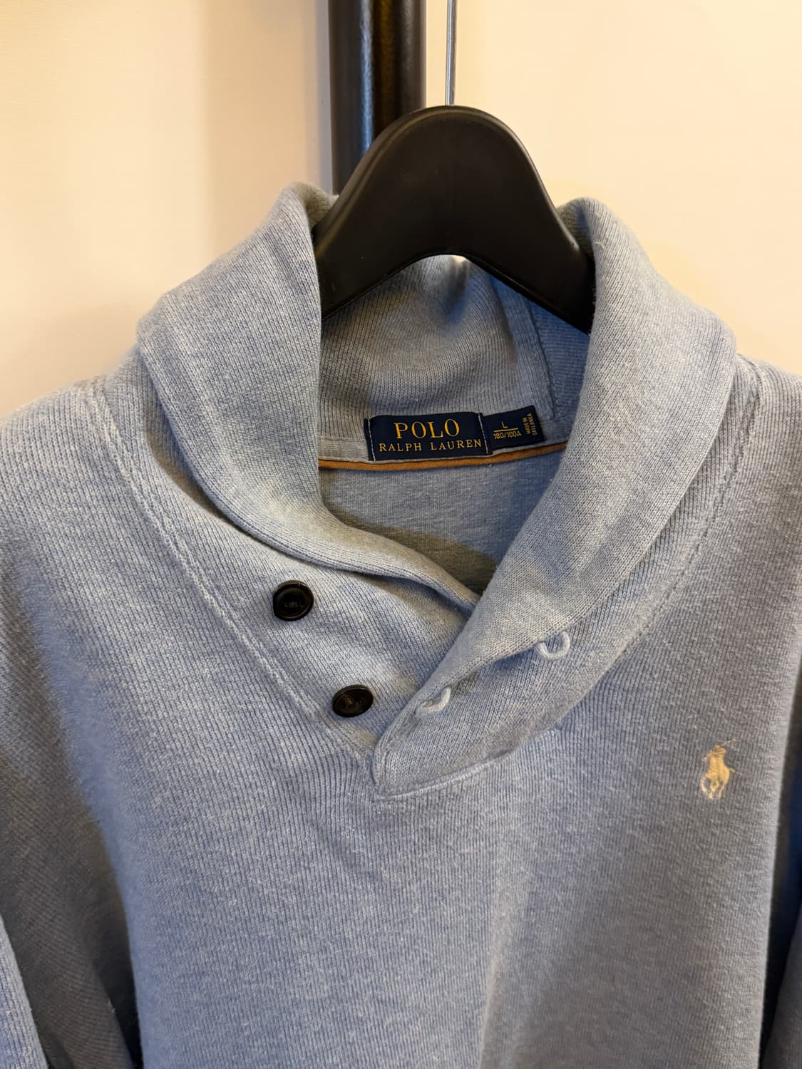 폴로 숄 카라 니트 상품이미지5