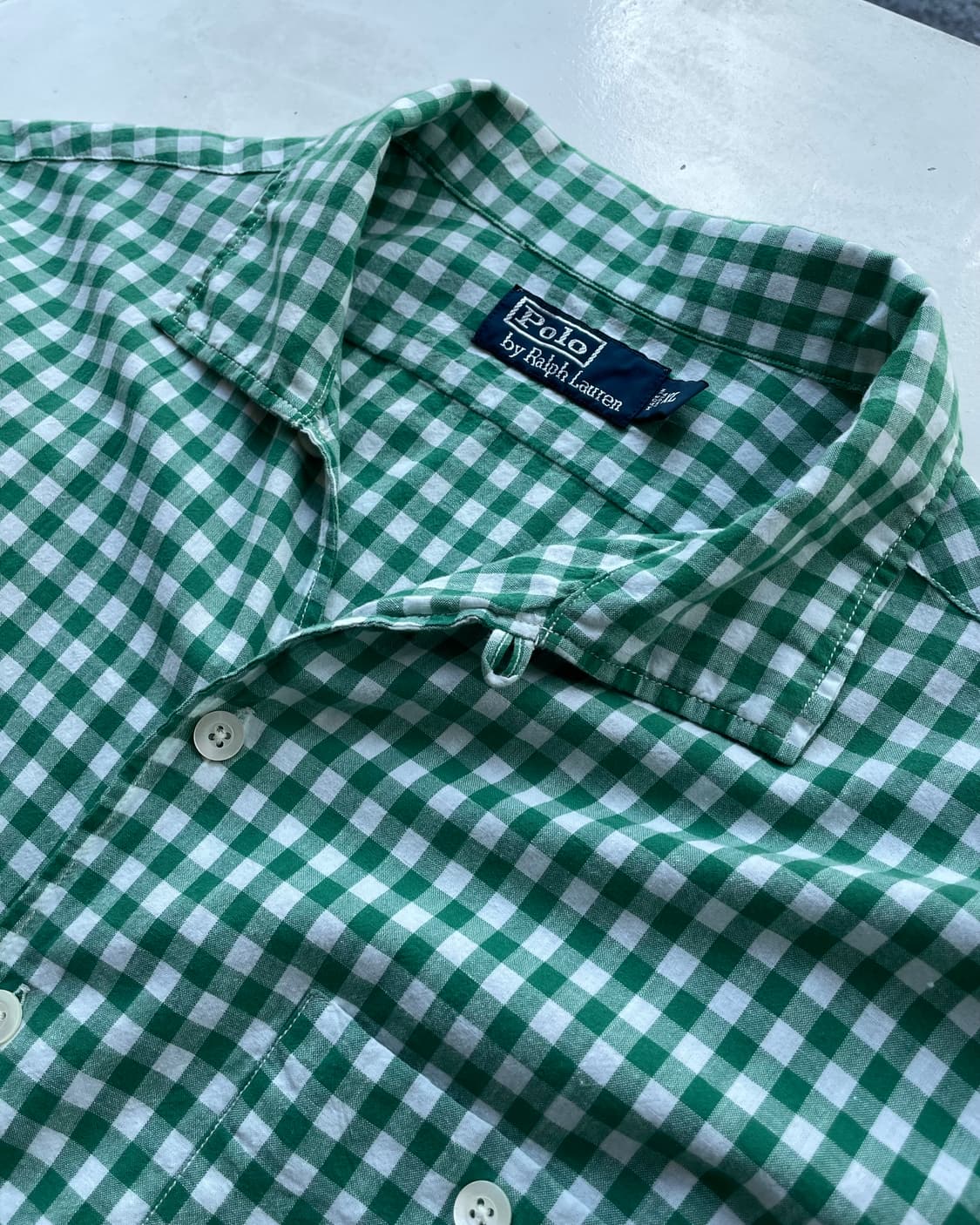 Polo RL Madras camp shirt 폴로 마드라스 캠프셔츠 상품이미지7