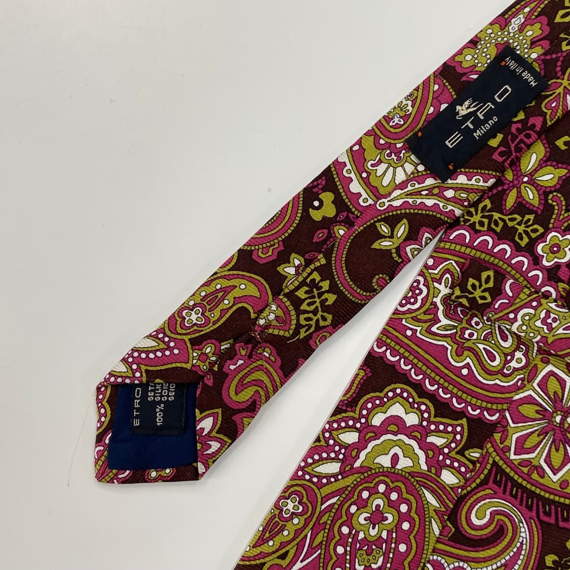 에트로(ETRO) 페이즐리 명품 정품넥타이 상품이미지5