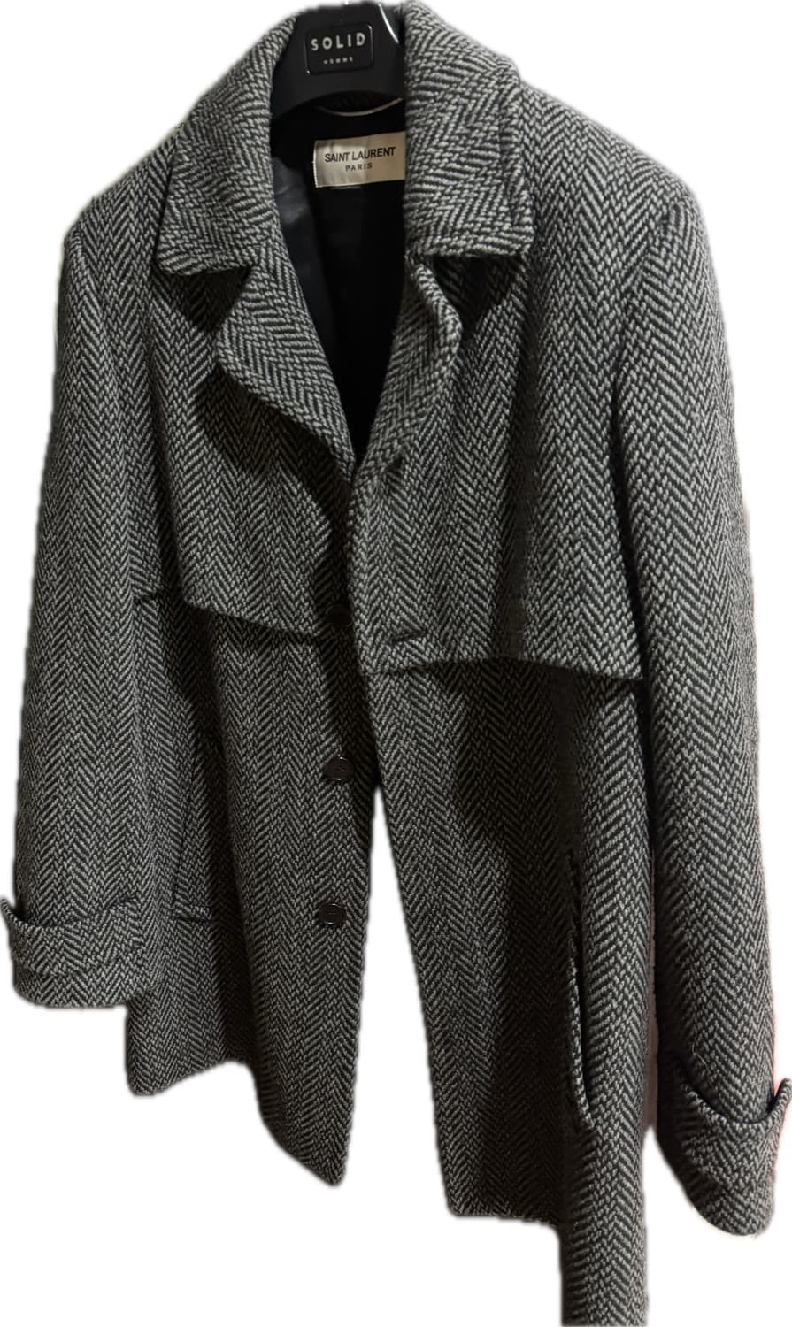 생로랑 17fw 트위드 코트 50사이즈 상품이미지1