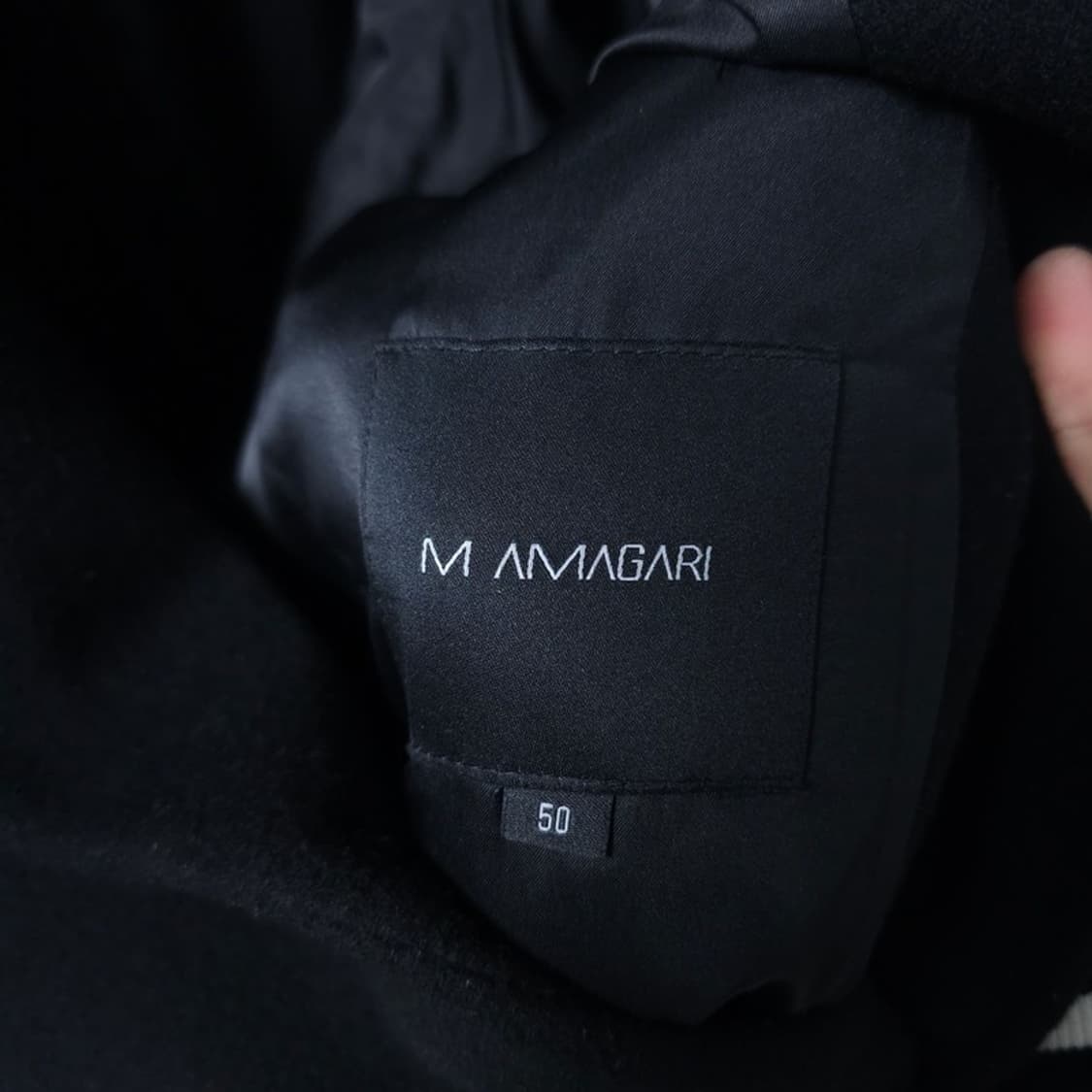 마마가리 캐시미어 싱글코트 50 상품이미지4