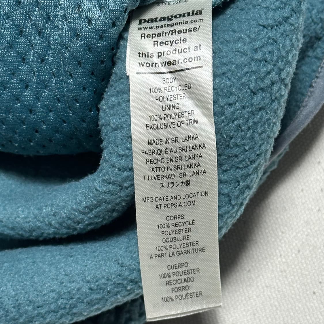 L 파타고니아 레트로 파일 반집업 플리스 상품이미지5