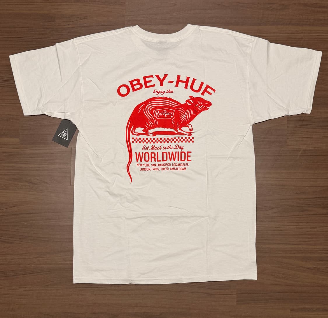 허프 X 오베이 Rat Race Tee 상품이미지3