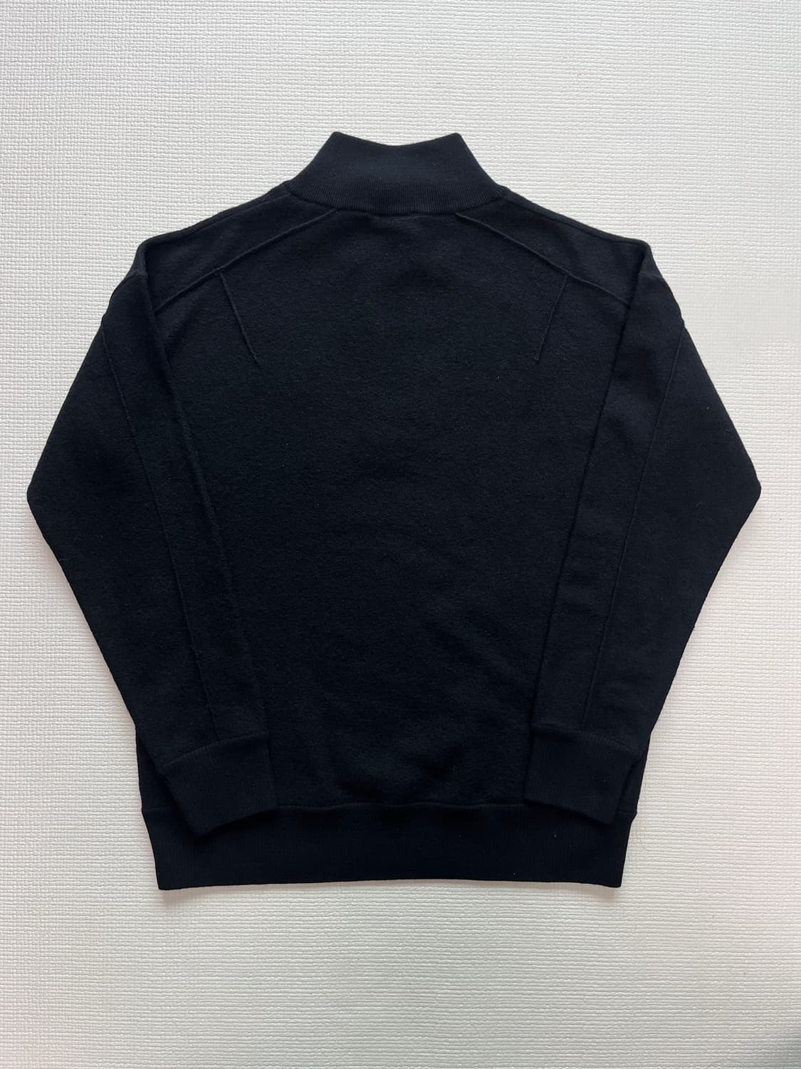 Y-3 하프 집업 니트 블랙 상품이미지2