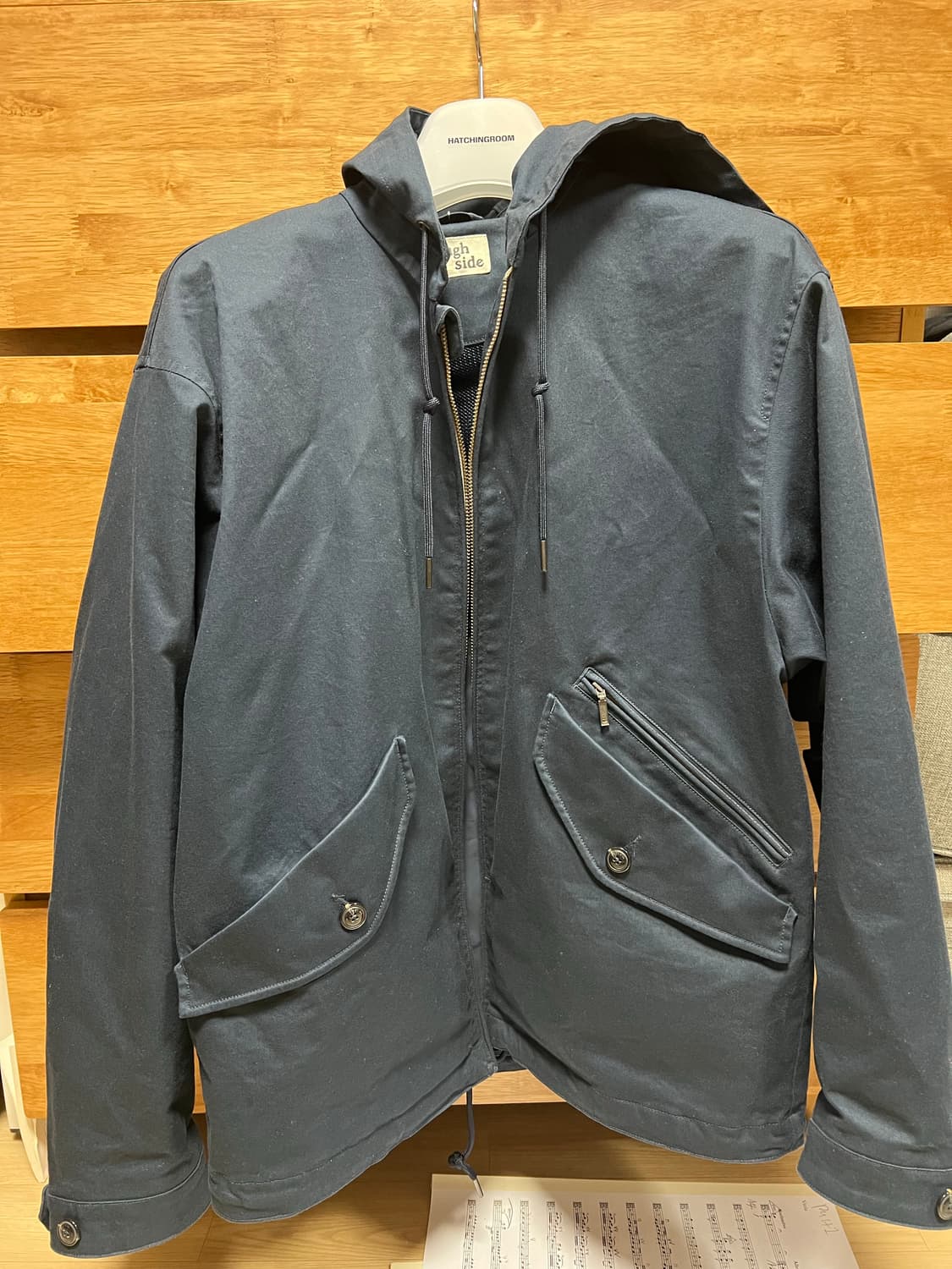 [1] 러프사이드 25ss 힐파카 네이비 상품이미지1