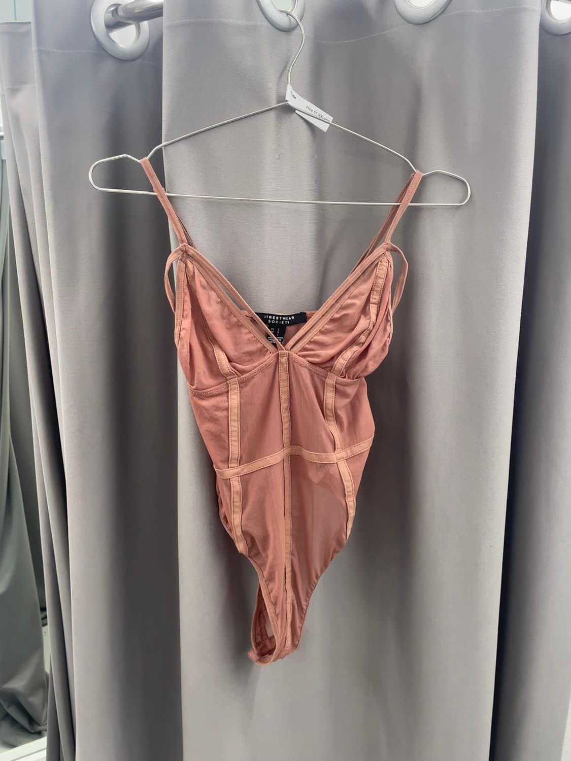 스킨피치 컬러 바디수트  상품이미지1