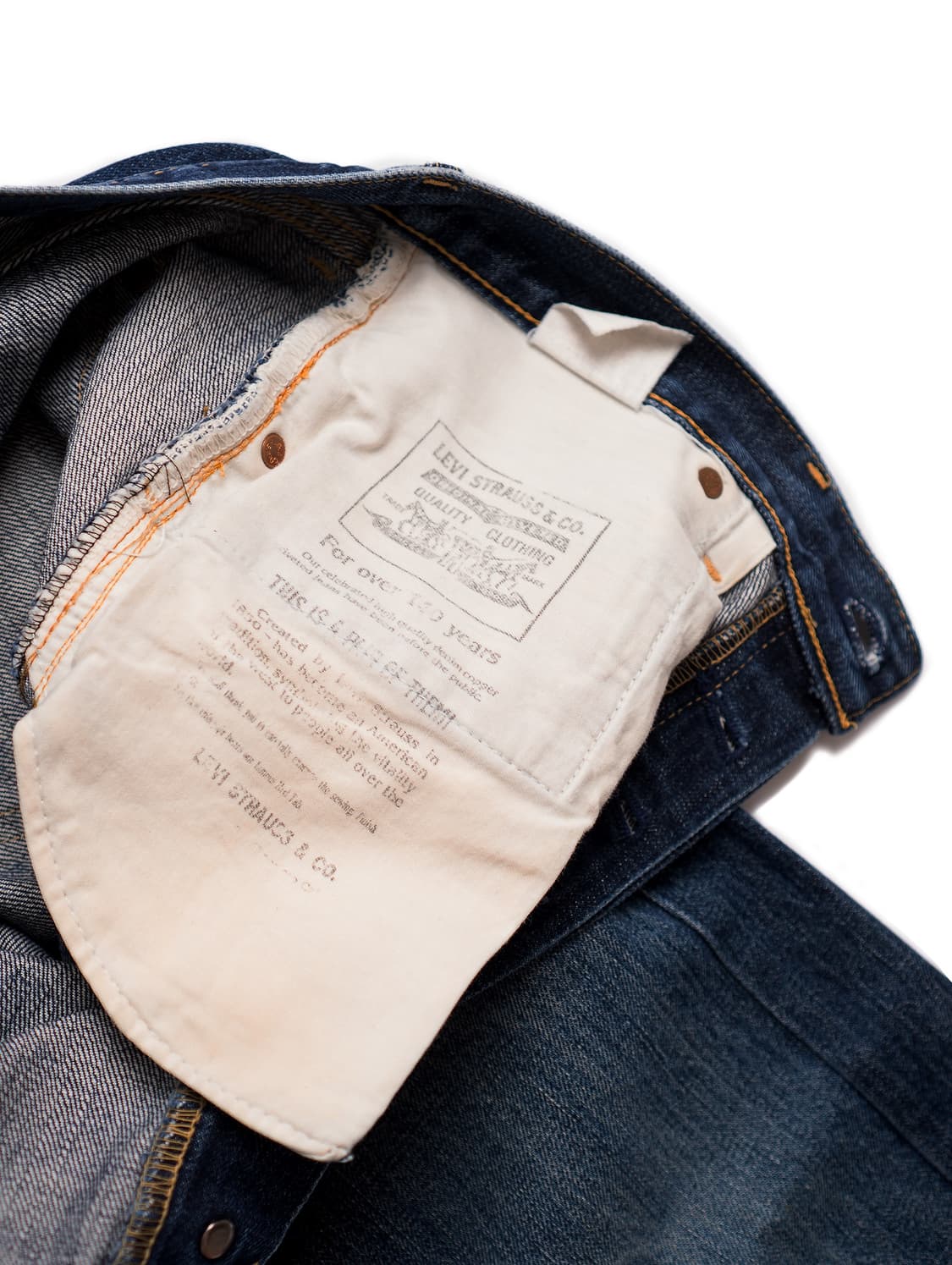90’s LVC 702 ‘Big E’ Washed Denim Pants 상품이미지3