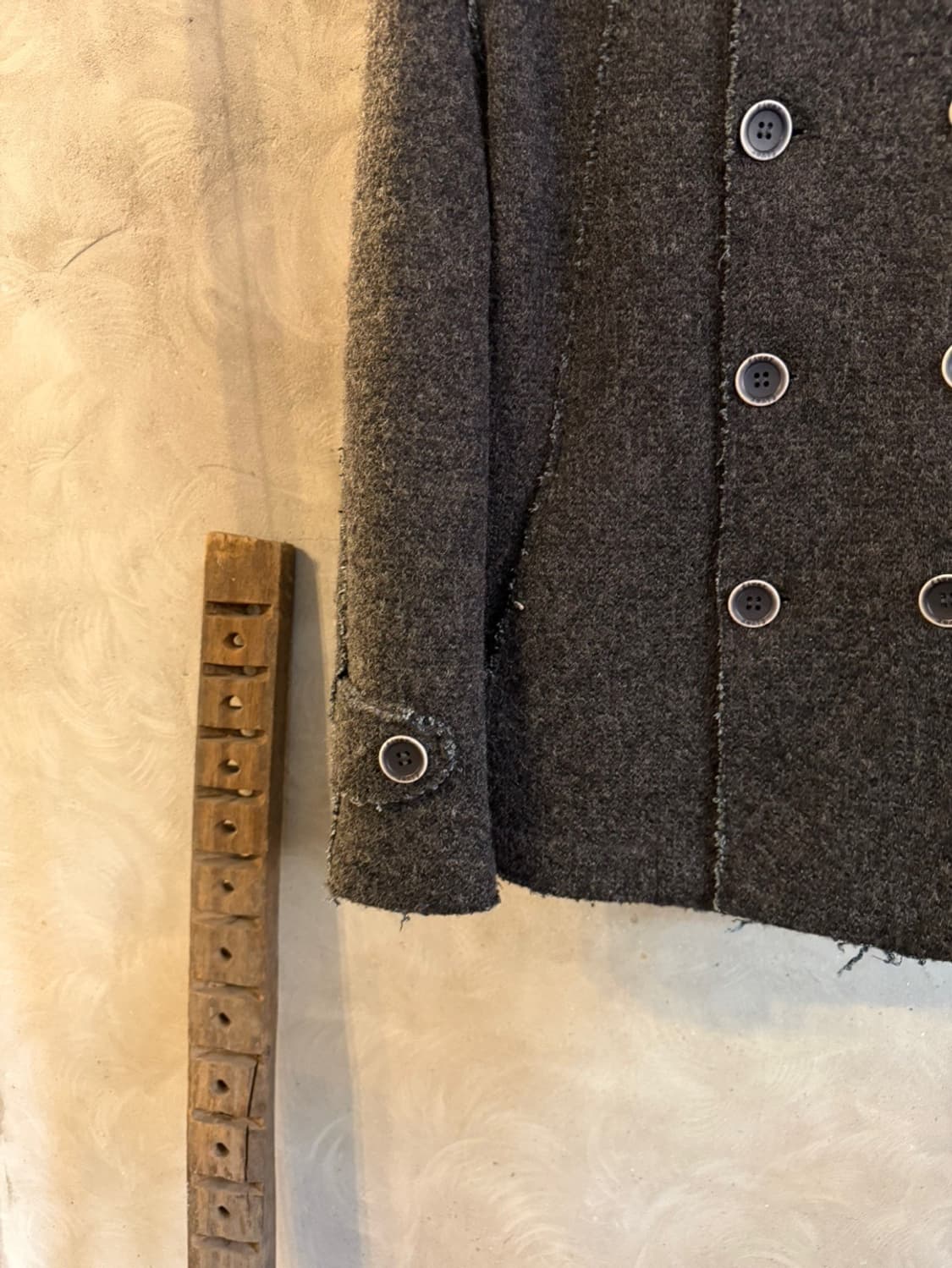 피버 펠트울 후드자켓 남성100 상품이미지5