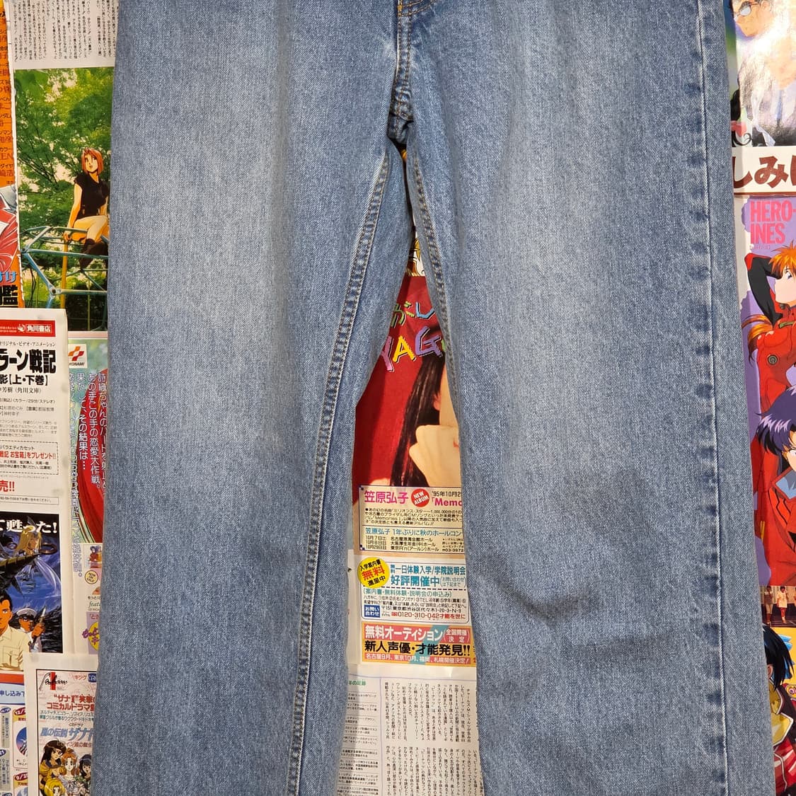 리 연청 데님 팬츠 상품이미지6