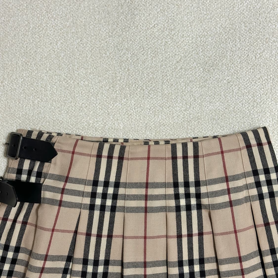버버리 노바체크 랩 스커트 상품이미지4