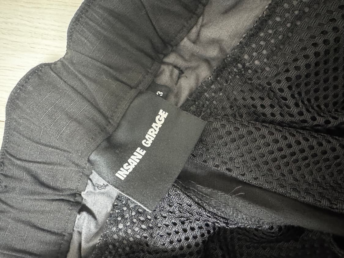 인세인개러지 컴뱃팬츠 블랙 3사이즈 상품이미지3