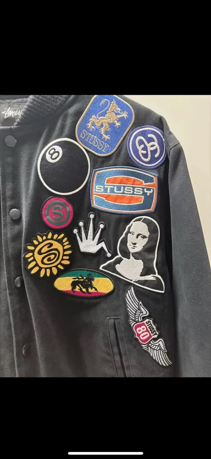 스투시 수베니어 바시티 스타디움 자켓 판매합니다 상품이미지4