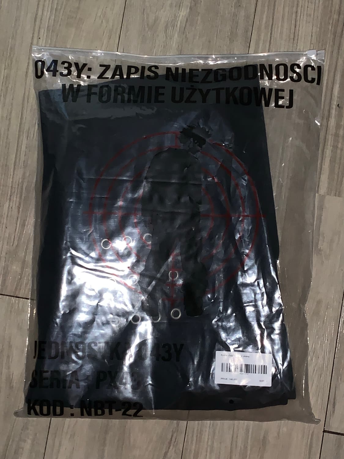 비엑세스 Eyelet Button Black Jeans 상품이미지2