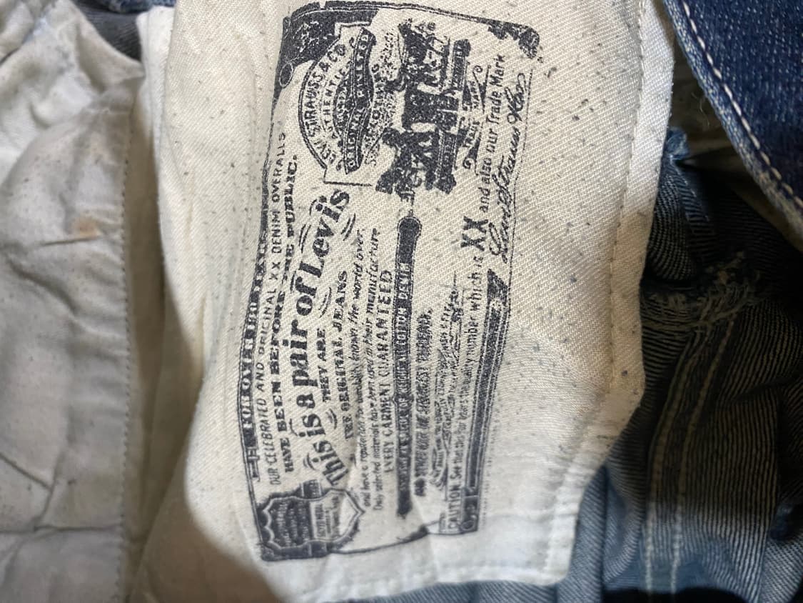 리바이스 501 데님 상품이미지5