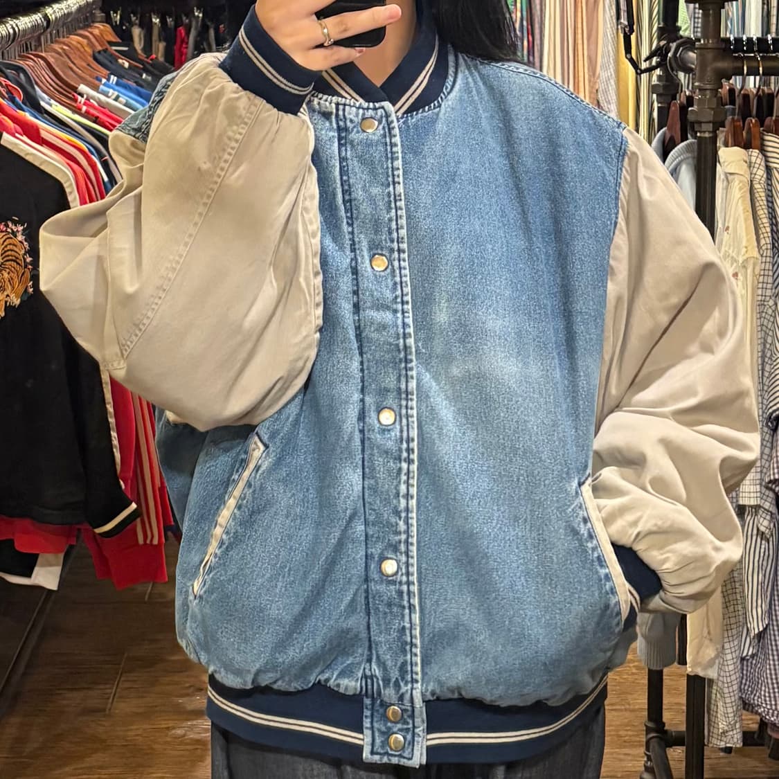 [HI] vtg 데님바시티자켓 상품이미지2