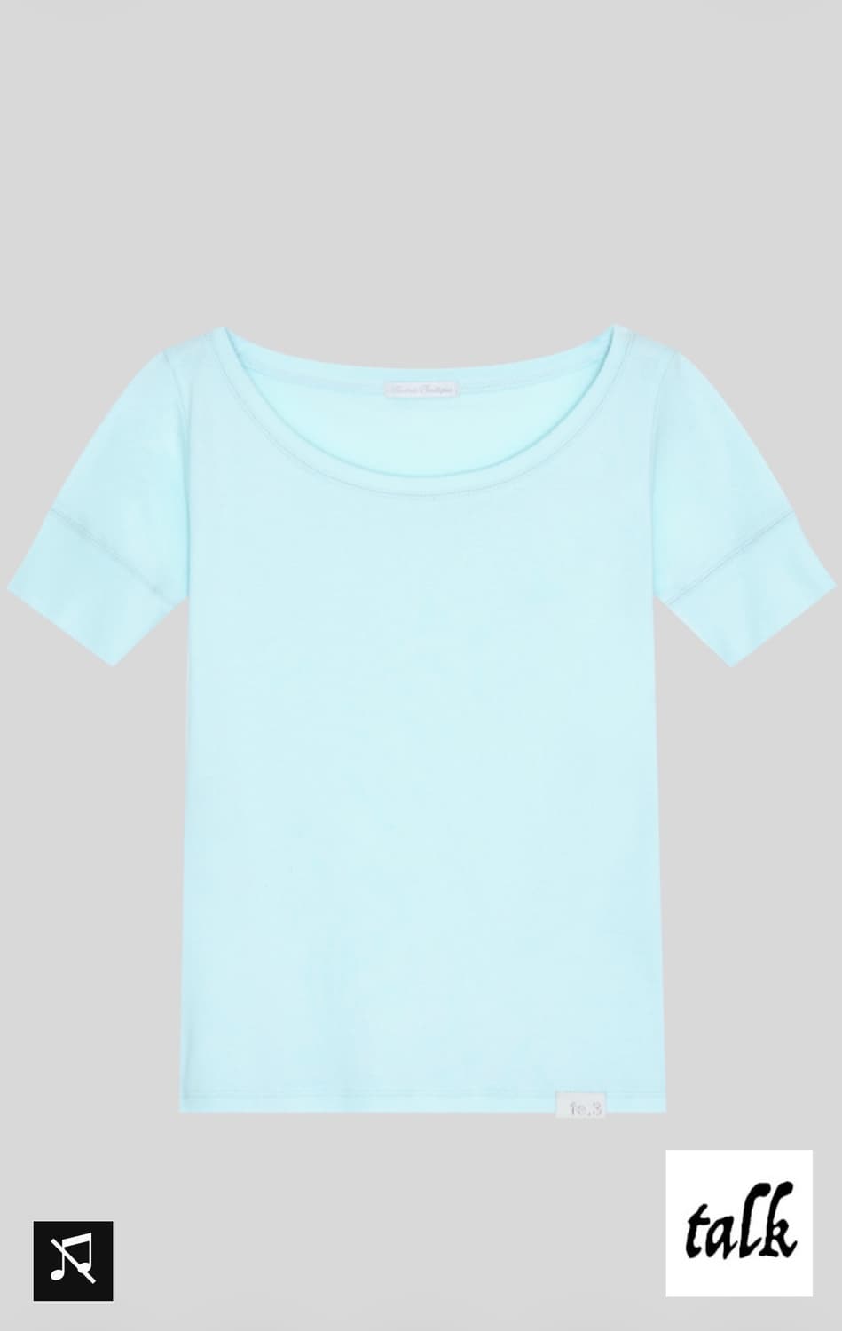 샵페어리 립 하프 탑 민트 rib half top mint 상품이미지1