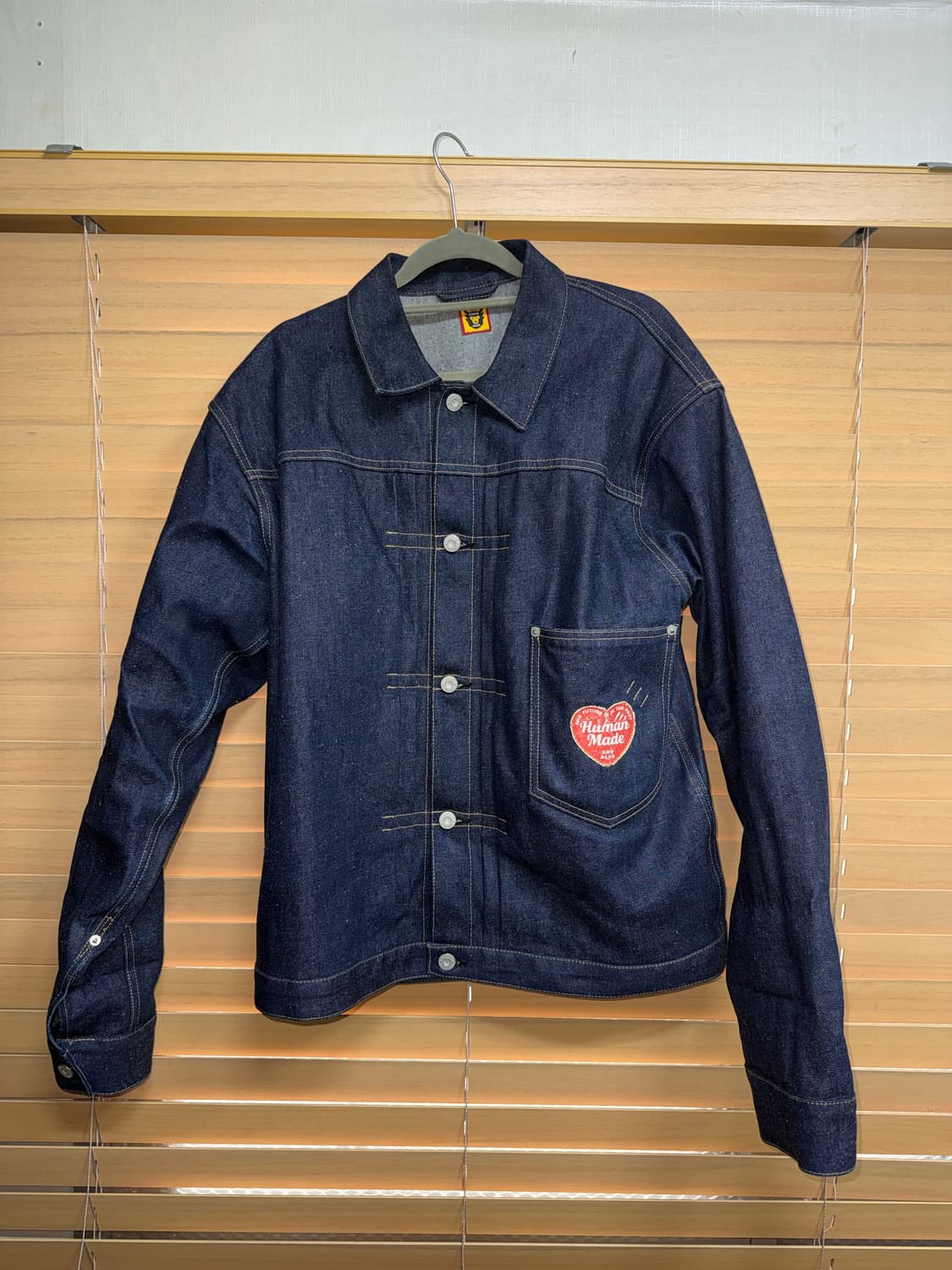 휴먼메이드 데님워크자켓 패스트인디고 (L) 상품이미지1