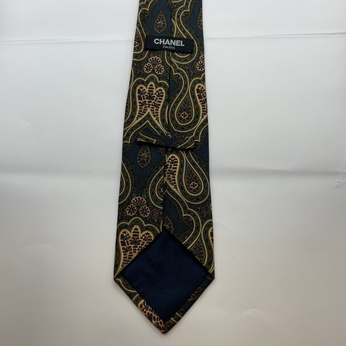 878) (CHANEL) 샤넬 패턴 넥타이 상품이미지2