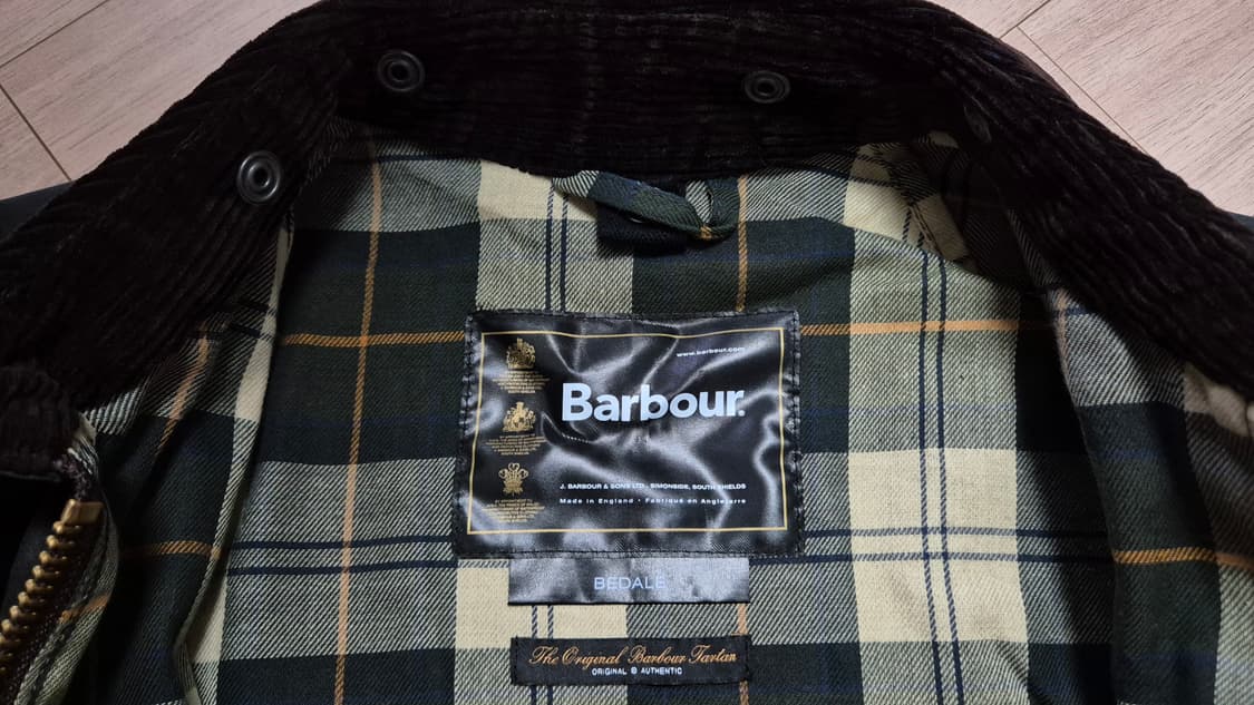 [Barbour] 바버 비데일 왁스 자켓 36 세이지 상품이미지4