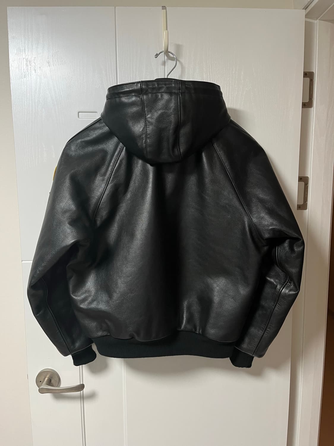 슈프림 x 밴슨 가죽 후드 자켓 상품이미지3