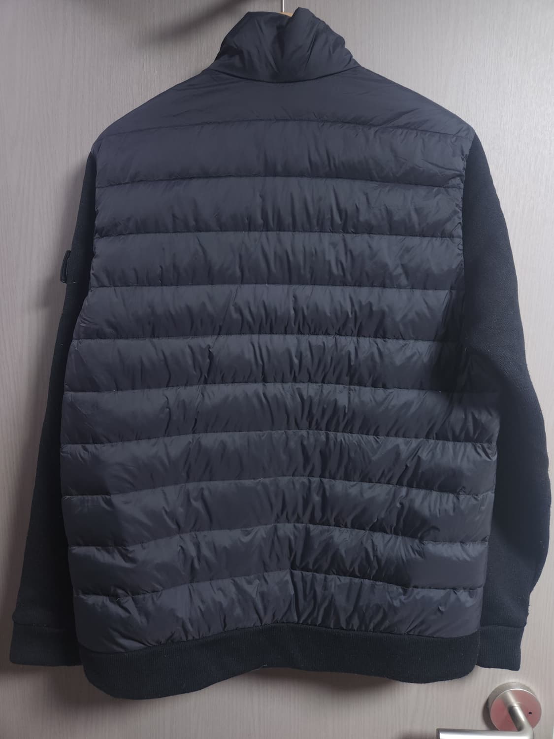 내셔널지오그래픽 니트 덕다운 경량패딩, L 상품이미지3