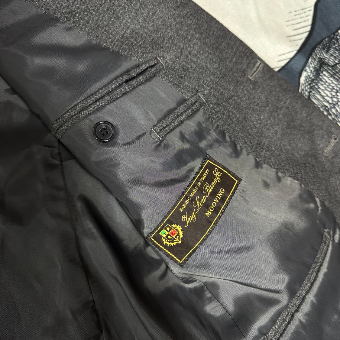 마에스트로 로로피아나원단 남성울 자켓 95사이즈 상품이미지3