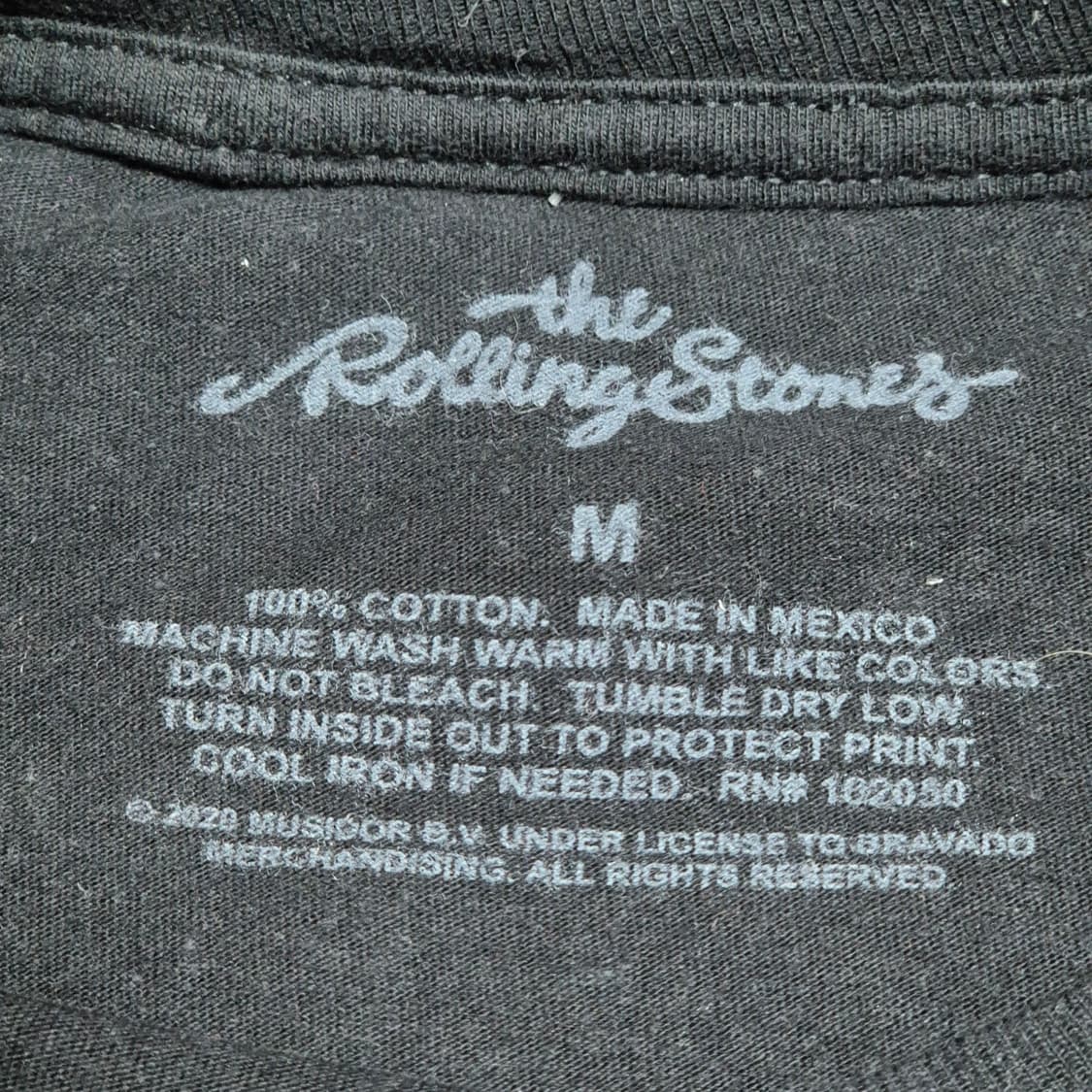 [M] 롤링스톤즈 오피셜 티셔츠,,-376 상품이미지3