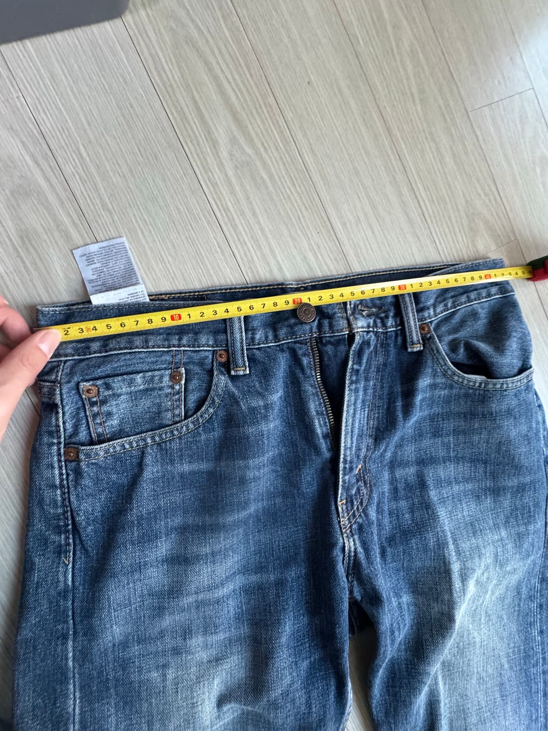 리바이스 505 w76 l82 블랭크탭 판매  상품이미지6