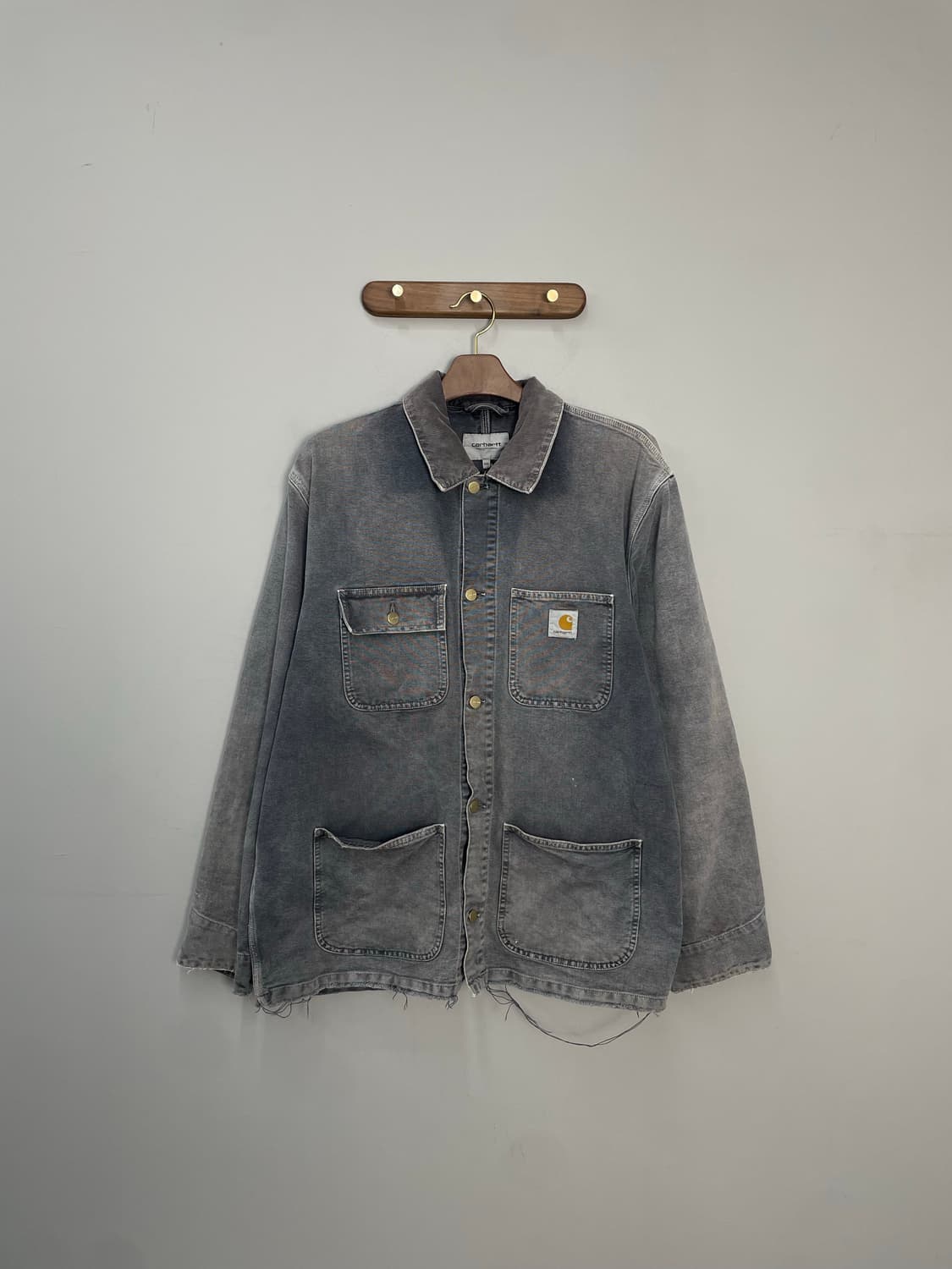 칼하트WIP 초어 빈티지워싱 데님 자켓 H2146 상품이미지2