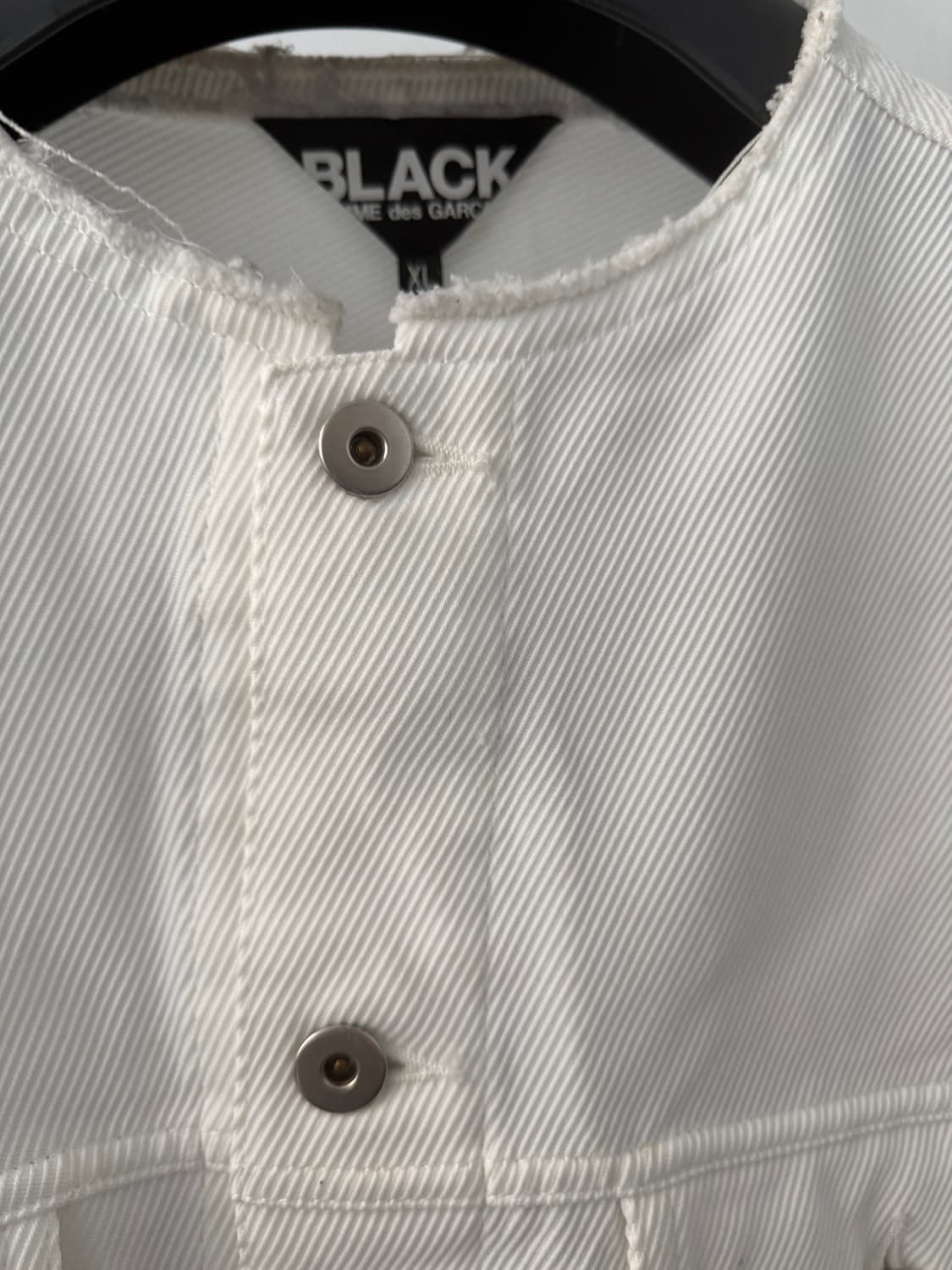 꼼데가르송 블랙 라인 카라리스 자켓 XL 상품이미지5