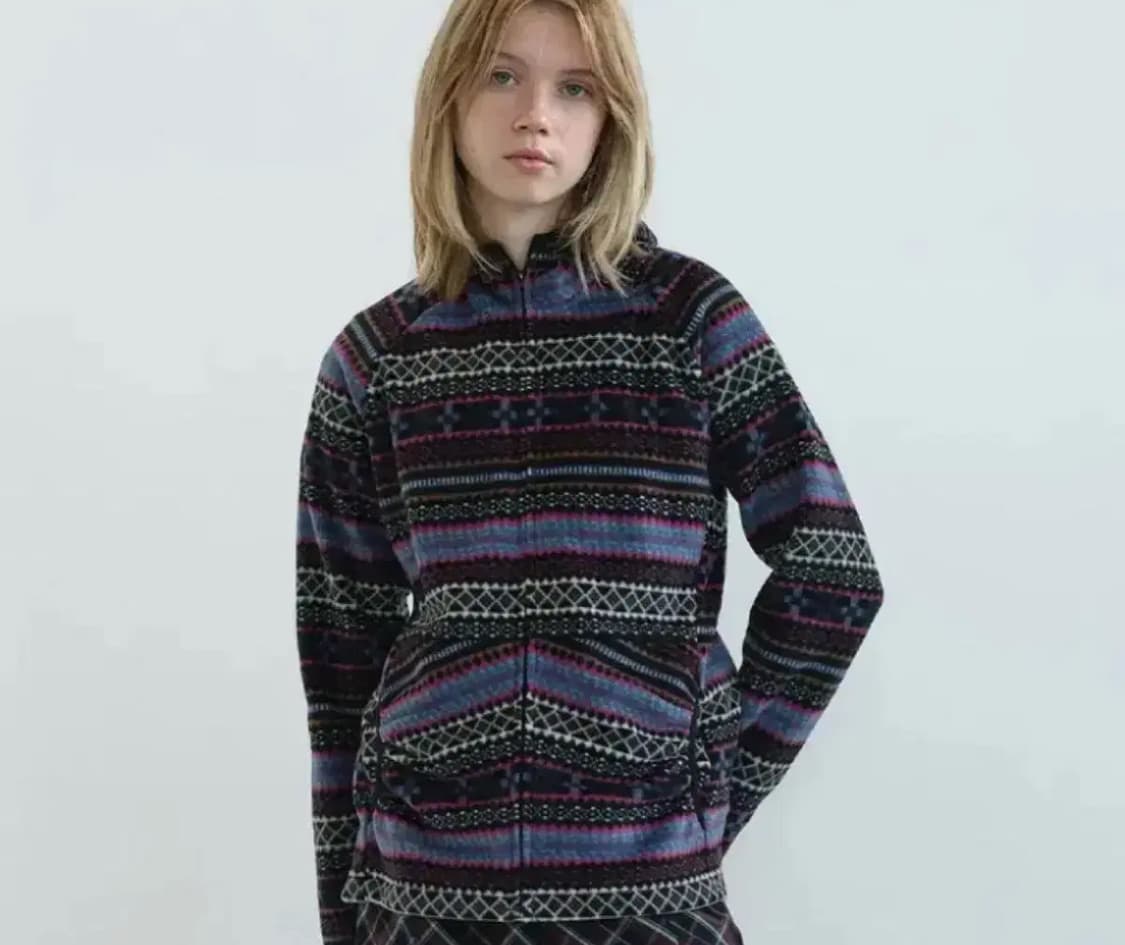 엔조블루스 셔링 포켓 플리스 집업 후디 상품이미지1