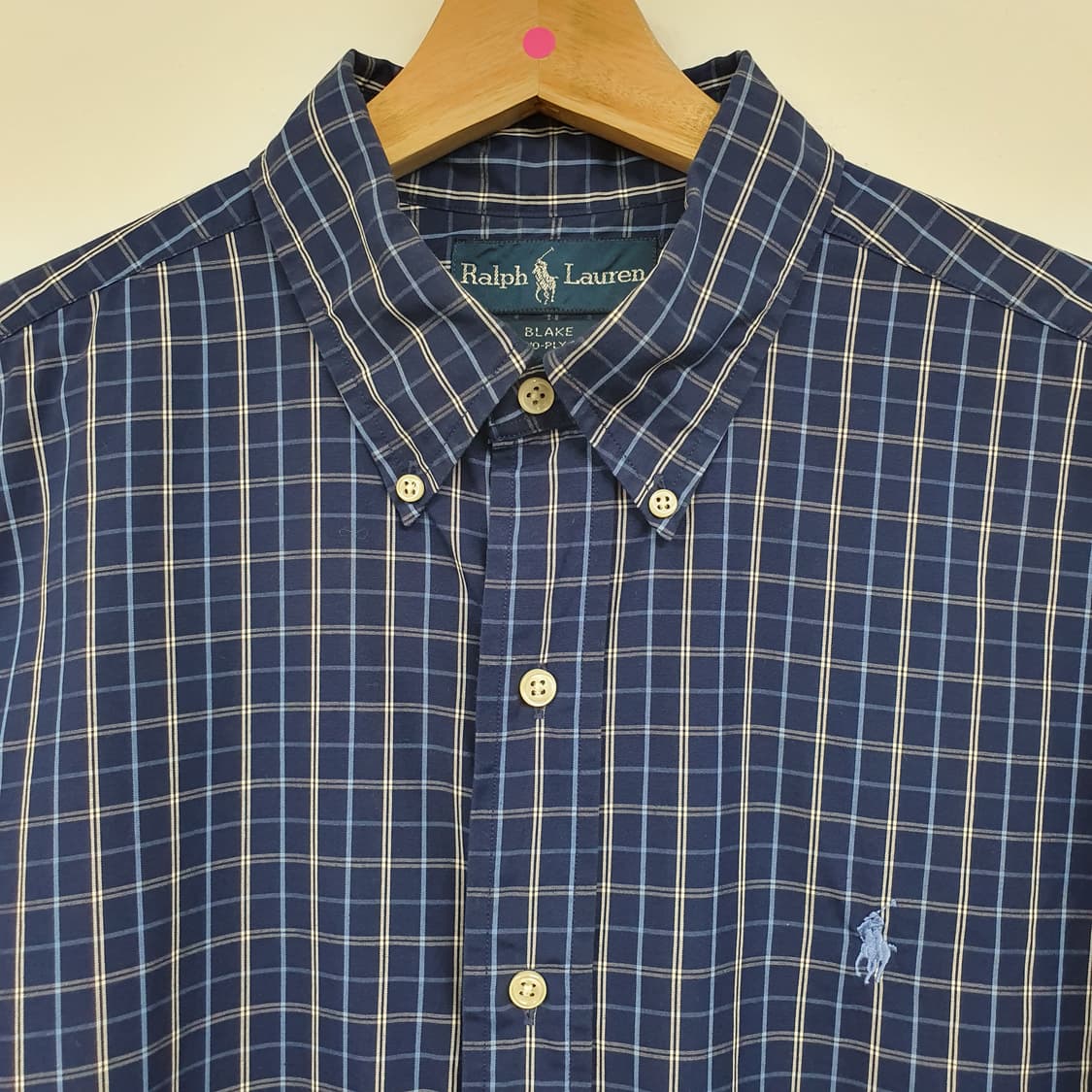 [3XL] 랄프로렌 체크 반팔셔츠(새상품컨디션) 상품이미지2