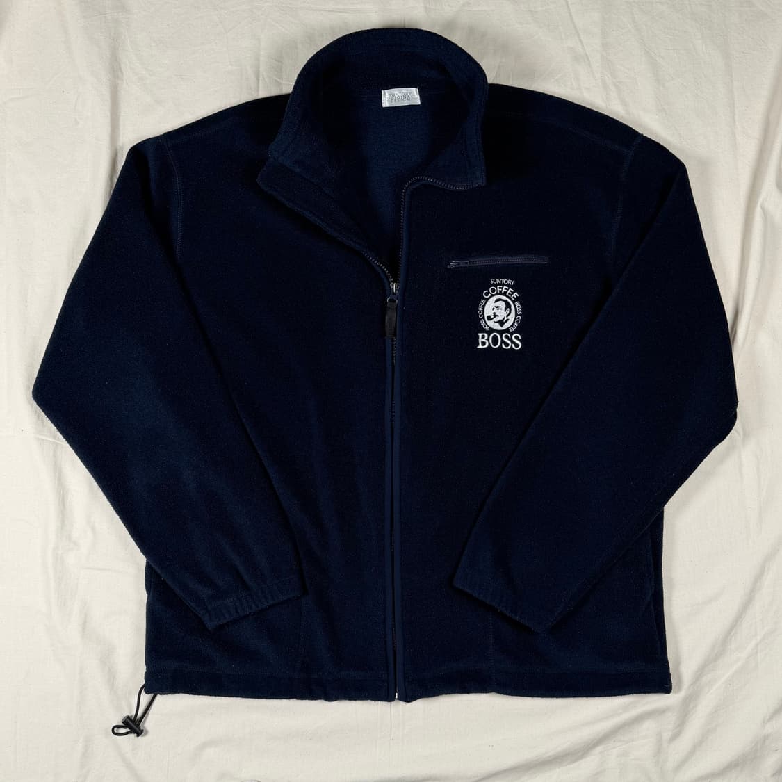 산토리 보스 후리스 집업 자켓 상품이미지1
