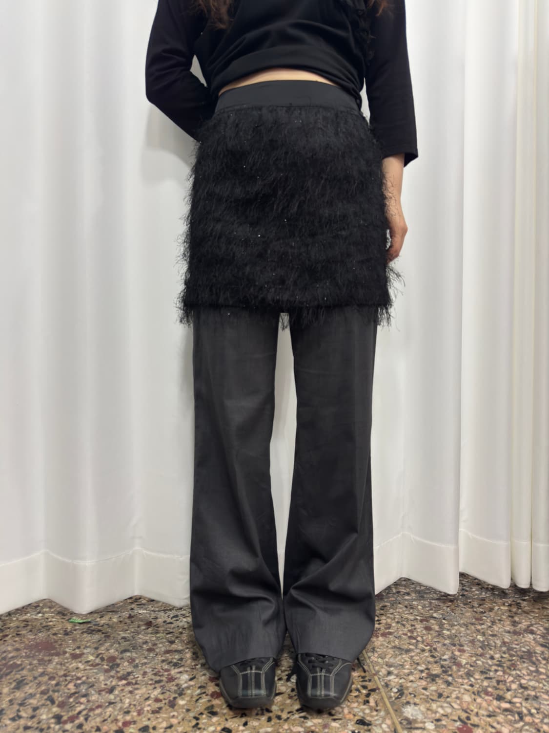 banana republic low-waist gray slacks 상품이미지5